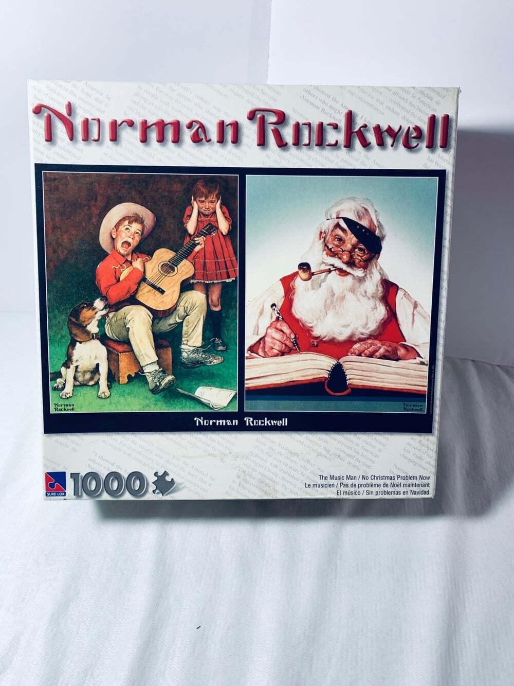 Norman Rockwell Christmas Puzzle